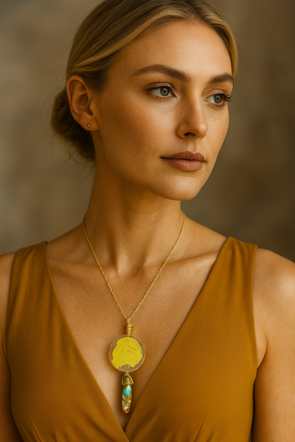 Solar Bloom Necklace